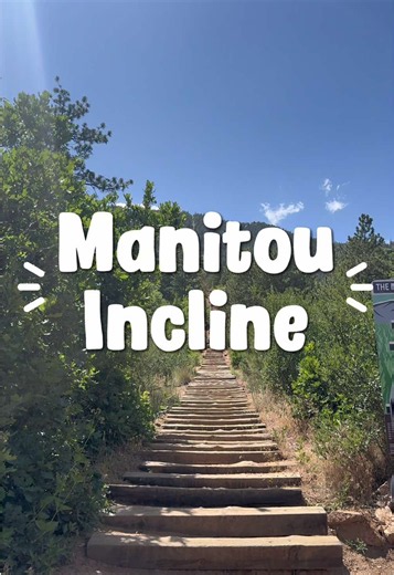 Manitou Incline • 2,768 steps ✅⛰️ #manitouincline #manitousprings #theincline #explorecolorado #hiking
