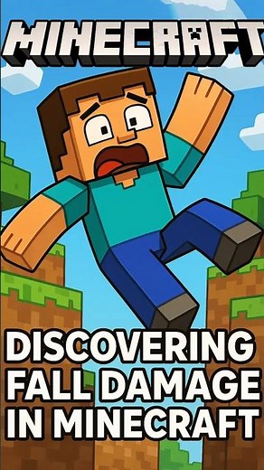Epic First-Time Minecraft Gameplay: Discovering Fall Damage in a Hilarious Playthrough! 🎮