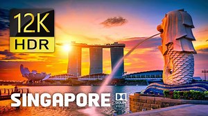 【4KHDR 真彩®】新加坡 4K 视频超高清 HDR - 无人机视频 -