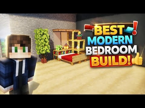 best Modern Bedroom Build in Minecraft! 😍🔥 | Easy & Realistic Survival House Tutorial