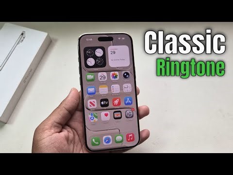 How to set classic iphone ringtone (17 Air/Pro/Max)