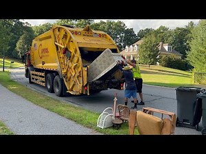 Capitol Waste Garbage Truck VS Bulk Waste