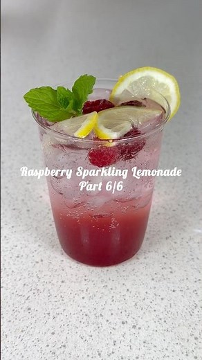 Raspberry Sparkling Lemonade