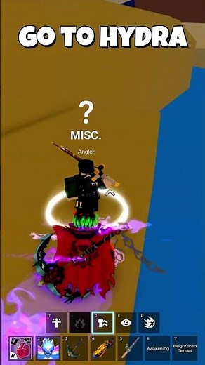 How to get Shell rod in Blox fruits #bloxfruits #tutorial #fishing #gaming