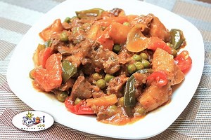 Kalderetang Kambing Recipe (Goat Caldereta)