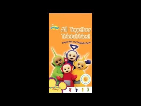 Opening to Teletubbies - All Together Teletubbies! 2005 US VHS (Disney)