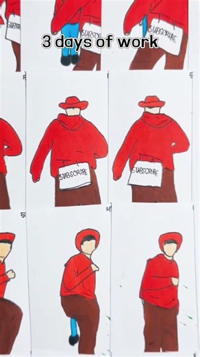 Luku paper dance | artist version | #foryou #dance #flipbook #art #luku