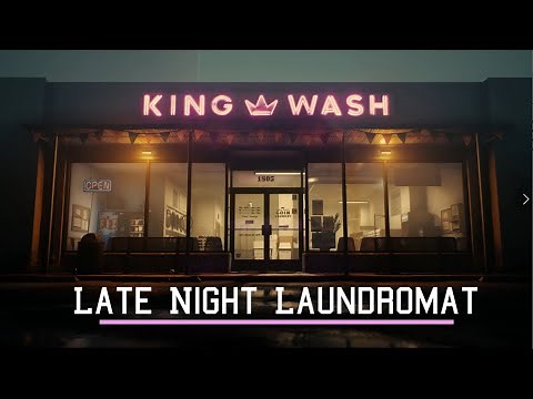Laundromat ASMR | White Noise for Sleep & Study | Washing Machines & Dryer Sounds