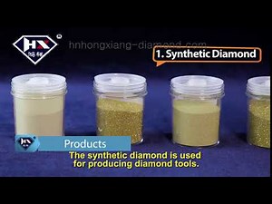 Synthetic Diamond Powder ( RVG, RVD, MBD, SMD Diamond Powder) - hnhongxiang.com