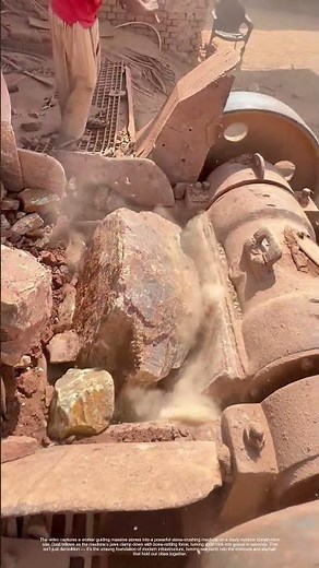 Rock Crushing Power: How Heavy Machinery Turns Boulders Into Building Blocks
