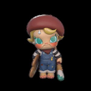 Baby Molly Future Painter Figurine - 2