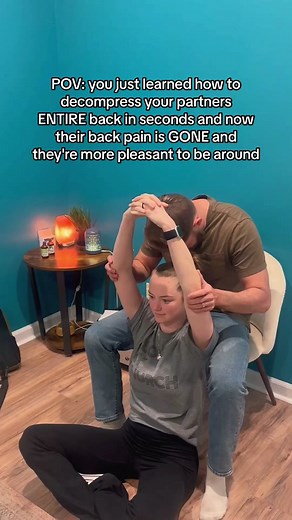 Decompress Your Partner's Back for Instant Pain Relief