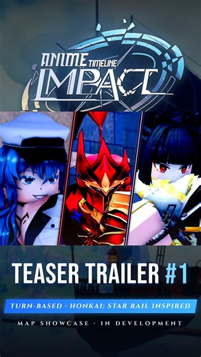 A Turn-Based Anime RPG on Roblox, inspired by Honkai: Star Rail ✨ Teaser 1