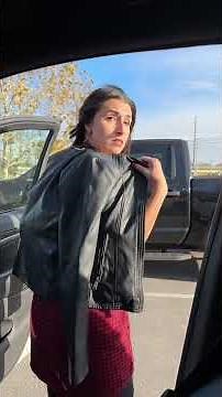 She Changed Her Look In The Parking Lot!