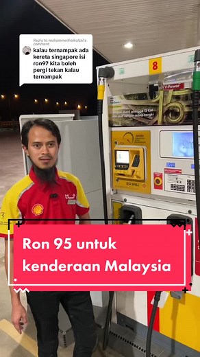 Shell Ron 95: Istimewa untuk Kenderaan Berpendaftaran Malaysia