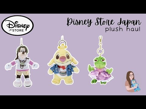 disney store japan haul | plush keychains and sleeping plushes