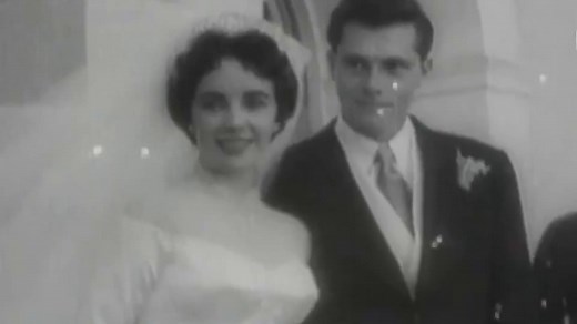 Elizabeth and Nicky’s wedding was the largest spectacle of the decade. The marriage was short-lived, however, as Nicky was both physically and emotionally abusive. The couple filed for divorce after 205 days. #ElizabethTaylor #NickyHilton #Wedding #ElizabethTaylorHusband | Elizabeth Taylor