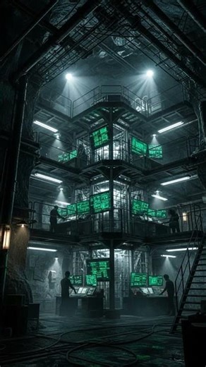 Resistance Bunker in Matrix | Underground Survival Architecture