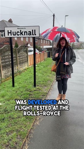 The Harrier Jump Jet Engine Was Developed in Hucknall, Nottinghamshire #Shorts #ShortFeed