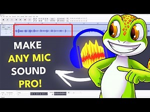 How to Make ANY Mic Sound PROFESSIONAL - Best Audacity Settings For Voice Over
