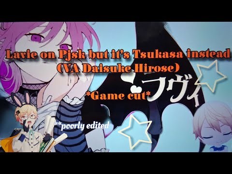 Playing Lavie on Pjsk but instead of niigo singing it’s Tsukasa