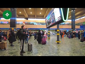 [4K] London Euston Station on a Saturday Morning