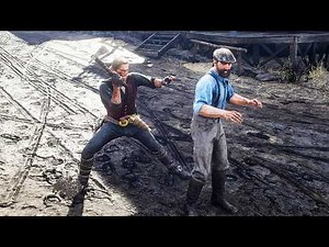 Red Dead Redemption 2 - Funny & Brutal Ragdolls Vol.200 [4K/60FPS]