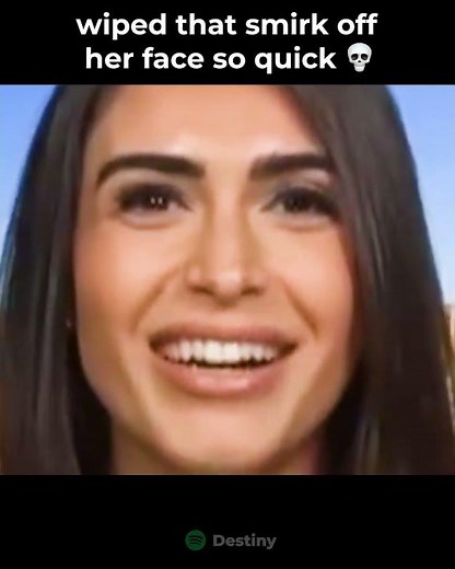 she was not expecting that 💀