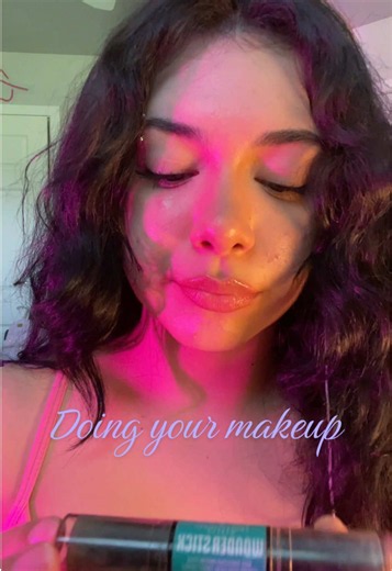 ASMR makeup: relaxing POV makeup routine for sleep