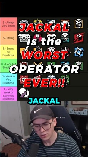 Jackal is STILL Terrible #siege #shorts
