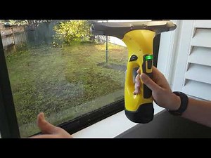 Testing out the Karcher WV5 Premium Plus Window Vacuum