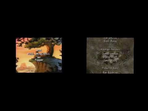 Winnie the pooh Sesame street and barney remix credits