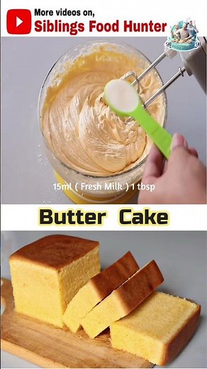Easy Super Soft Butter Cake Moist / How To make Soft and Fluffy Butter Cake at Home!