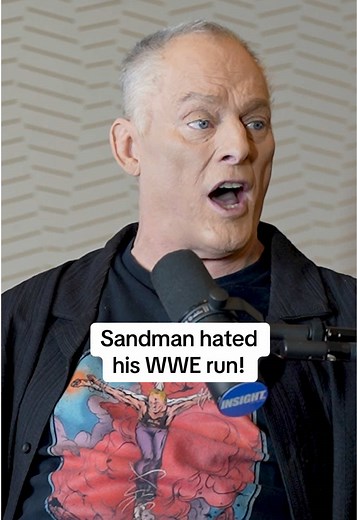 ECW legend Sandman did not enjoy his time in #WWE #ECW #wrestling | sandman wwe