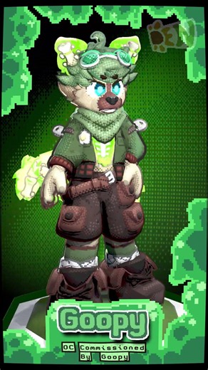 🟢GOOPY🦠 A Character Commission by Goopy