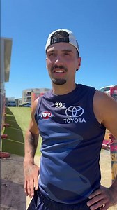 Lairdy trying his hardest to beat the unc allegations 😭 #afl #adelaidecrows #spotify