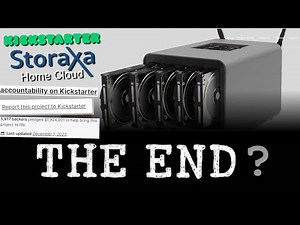 Storaxa Kickstarter NAS - The End?