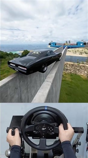 Dodge Charger 1969 INSANE Parking Stunts! Forza Horizon 5! 🔥 Muscle Car 🤯 #shorts