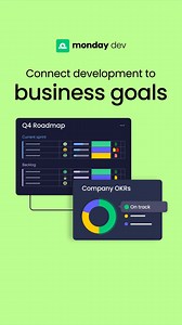 Every feature should drive impact. Align development with business goals and clearly show how it contributes to ROI. | monday.com