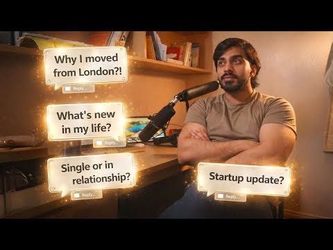 You Asked. I answered. (AI, Startups, My Future)