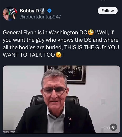 Why is General Flynn in WDC? President Donald J. Trump | Gen Mike Flynn