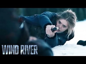 'Brutal Shootout Between Police & Security Crew' Scene | Wind River | Elizabeth Olsen, Jeremy Renner