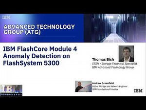 Real Time Ransomware Detection on IBM FlashSystem 5300 with FlashCoreModules (FCM4) using VMware