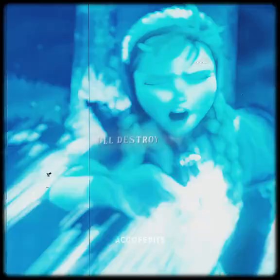 Creative Disney Frozen Edit Featuring Elsa and Anna