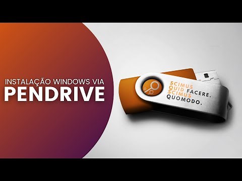 Como criar pen drive para instalar o Windows 10 64 bits e 32 bits via USB