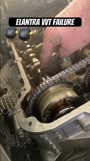 Common Symptoms of VVT Failure in Hyundai Elantra #youtubeshorts #youtube #elantra Elantra