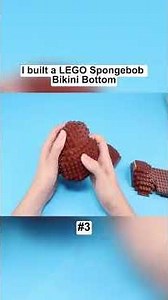 part 3 I built a LEGO Spongebob Bikini Bottom #legostarwars #lego #legomoc #legofyp