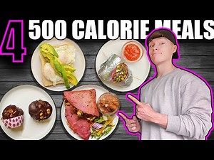 Simple Healthy High Protein 500 Calorie Meals | Ep. 3 *HIGH Protein Vegan Wrap & More!*
