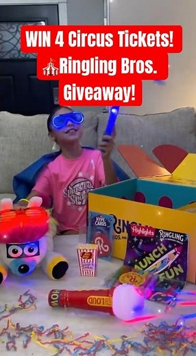 🎪 Ringling Bros. Circus Surprise Box! | Win Tickets in San Antonio TX #giveaway