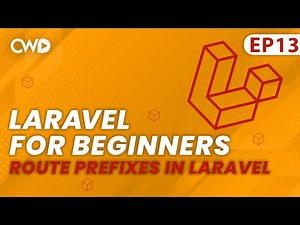 How to Use Route Prefixes in Laravel | Full Laravel 9 Course | Laravel For Beginners | Learn Laravel